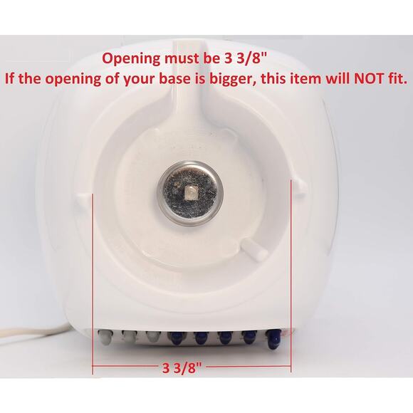 Oster Blender Glass Jar 6-Cup Replacement with Blade Base & Gaskets Fits Classic - Picture 7 of 7